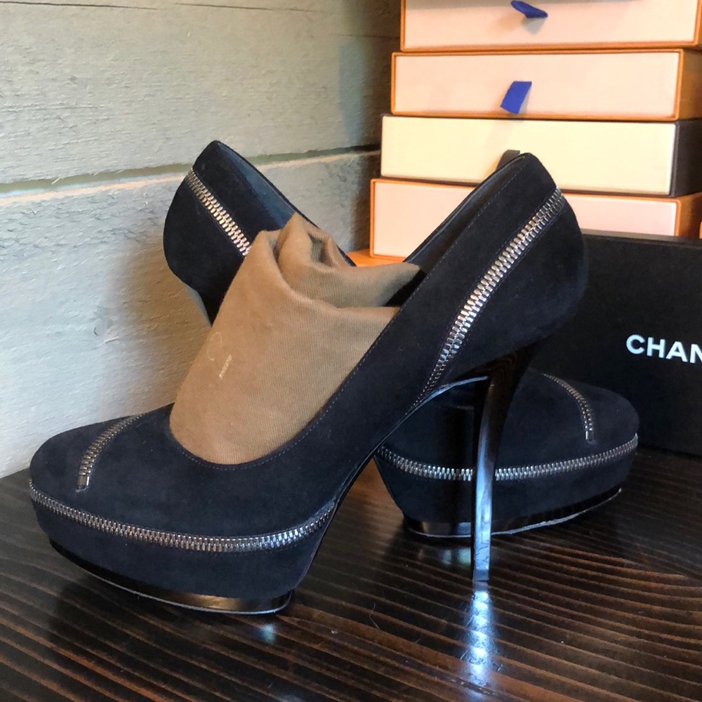 Gucci Zipper heels
